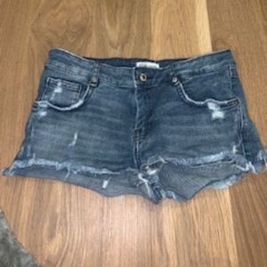 Zara Trafaluc Denim Shorts